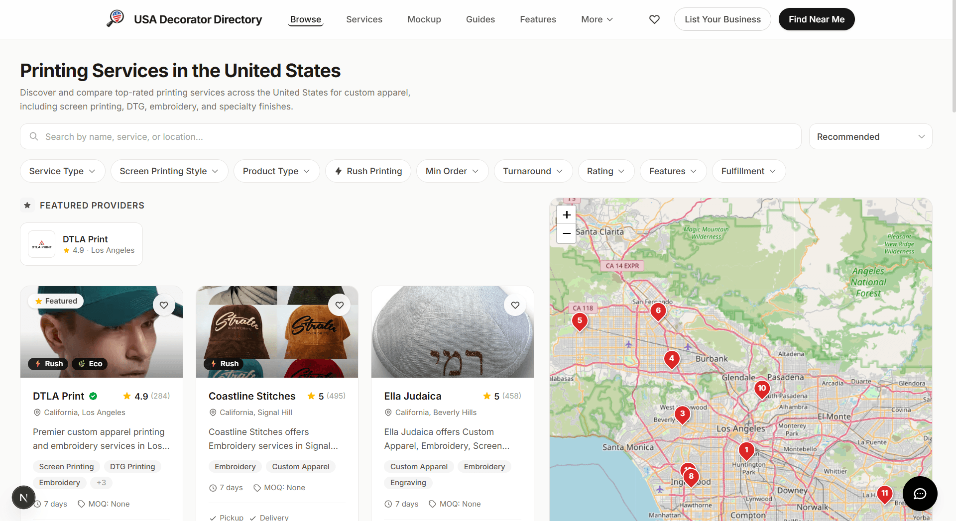 USA Decorator Directory preview